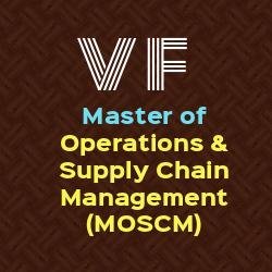 Master of Operations & Supply Chain Management (MOSCM)